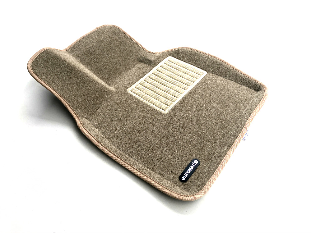 Коврики салона текст. 3D euro-std BMW X5 (E70) / X6 (E71) (2008-2014) (БЕЖ) (EMC3D) NP